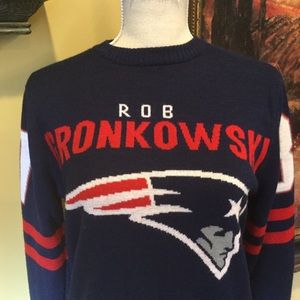 NFLPA - Patriots/Gronkowski Sweater.  Size S